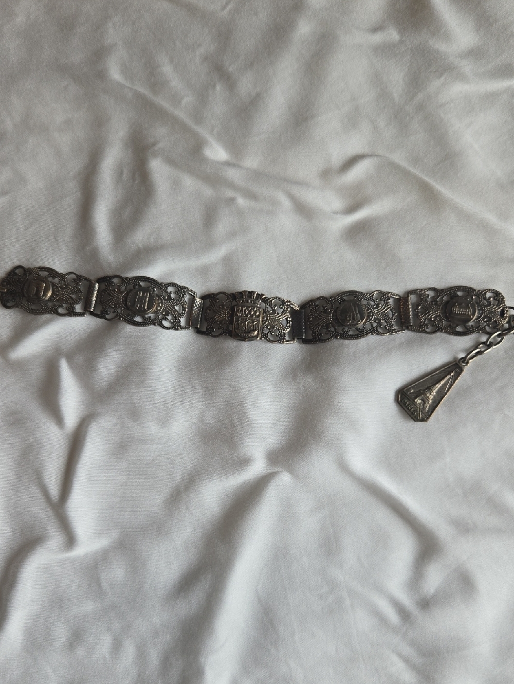 Vintage Paris France Tourist Bracelet
